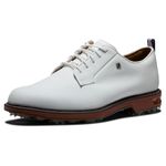 FootJoy Men's Premiere Series Field Golf Shoe, White/White/Brick, 6 UK