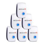 6 Packs Ultrasonic Pest Repeller - Plug-in Mice Repellent - Rodent Repellent for Indoor Use - Insect Repellent - Mouse Repellent Repelling Rat, Spider, Mouse, Mice, Cockroach, Moths, Ants