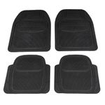 CarMats.co.uk Rubber Car Mats - All Weather Universal Non-Slip Heavy Duty Floor Mats - For Cars, SUVS, Trucks & Vans.