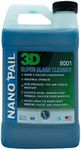 3D Super Concentrated Glass Cleaner Nano Pail - Heavy Duty Industrial & Commercial Use 64oz.