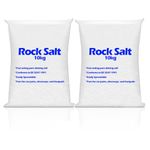 Bag of Grit Rock Salt Deicing | White Grit Rock Salt for Weeds De-Icing Salt Grit for Paths, Driveways & Roads of Snow & Ice (20kg)