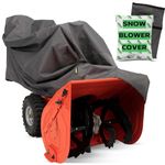 Hybrid Covers Two Stage Snow Thrower Cover, Universal Size, Durable All-Weather Outdoor Protection - Includes Carry Bag