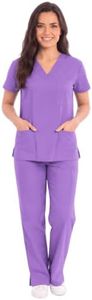 Just Love Women's Purple Scrub Set - Medium,Purple,Medium