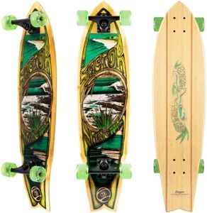 Sector 9 Snapper Bamboo Construction Complete Longboard, 34.0" x 8.75"