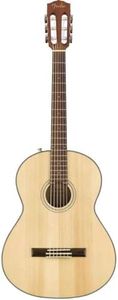 Fender CN-60S Concert Nylon String Acoustic Guitar, with 2-Year Warranty, Natural