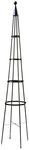 Achla Designs OBL-02A Garden Obelisk, 85" H Trellis, Graphite