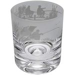 Animo Glass Fishing Scene Whisky Tumbler