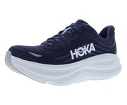Hoka Men's Bondi 9, Varsity Navy/White, 7.5