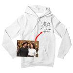 Famiheart Custom Hoodies Design Your Own, Shirt Portrait From Photo, Valentines Day Customized Gifts For Boyfriend 2024, Custom Outline, Medium