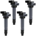 Set of 4 Ignition Coil Pack Compati