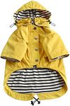 Morezi Dog Zip Up Dog Raincoat with