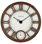 Bulova Clocks Model C4887 Beacon Hill, Walnut