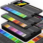 Artworx Premium Artist Colouring Pencils - 72 Coloured Pencils For Adults - Coloring Pencil Crayons Set