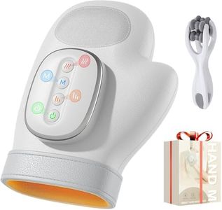 2026 Hand Massager with Heat and Compression, Individual Wrist Fingers Palm Cordless Portable Bigger HandSpa Massage,3 Modes&4Heat&5 Intensity Glove,Ideal Gifts for Women/Men
