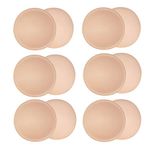 URSMART Round Bra Inserts Pads, Removable and Washable Bra Cups Inserts for Bikinis Top Swimsuit Sport Bra