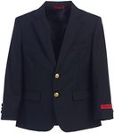 Gioberti Big Boys Formal Navy Blazer Jacket, Size 12