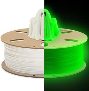 DURAMIC 3D PLA Glow in The Dark Filament 1.75mm Glow Green, 3D Printing PLA Filament 1.75mm Dimensional Accuracy +/- 0.05 mm, 1kg Spool