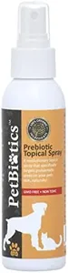 Petbiotics – Prebiotic Topical Spray – All-Natural & Organic pH Balancing Spray for Sensitive Pet Skin, Promotes Healthy Skin Microbiome – 4 oz.