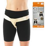 Neo-G Lower Hernia Support for Men and Women - Inguinal Hernia Support - Hernia Belt Reduces Symptoms of Overstrain & Exertion - Truss for Hernia Breathable & Adjustable - L - Right