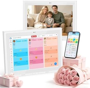 Digital Calendar 12.3 Inch Wall Planner with Video Calling, Smart Interactive Touchscreen with Calendar Sync, Chore Charts, Photo Display, SOS, Wall & Desk Mountable, Great for Organizing Routines