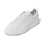 adidas Women's Advantage Premium Leather Shoes Sneakers, FTWR White/FTWR White/Silver Dawn, 5.5 UK