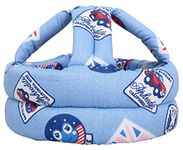 Simplicity Baby Safety Helmet Toddler Head Protection Cap Blue National Flag