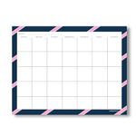 Monthly Calendar Notepad- 50 Undated Calendar Pages Customizable to Fit Your Needs (One for Work, One for Each Kid, One for Chores, One for Pets Etc.) 8.5x11