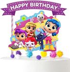 True and the Rainbow Kingdom Cake Topper For Cartoon Birthday Party Decorations