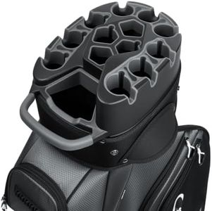 uniHimal 14-Way T-Lock Golf Cart Bag Pro with Full-Length Divider