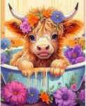 5D Cow Diamond Painting Kits for Ad