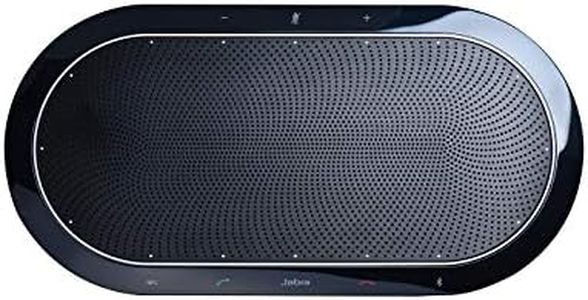 Jabra Speak 810 MS Conference Room Speakerphone with Built in Microphone, Black