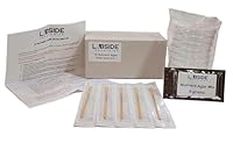 Nutrient Agar Kit with Nutrient Agar Mix, 10 Sterile Petri Dishes and 10 Sterile Cotton Swabs, Science Kit, Lab Work, Grow Microorganisms, Mycology, LABSIDE Industries