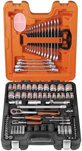 Bahco S87+7 Socket & Spanner Set, Metric & AF 1/4" & 1/2" Drive, 94 Pieces
