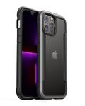 Raptic Shield Case Compatible with iPhone 13 Pro Max Case, Shock Absorbing Protection, Durable Aluminum Frame, 10ft Drop Tested, Fits iPhone 13 Pro Max, Black