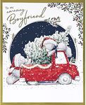 Me To You Bear Boyfriend Boxed Christmas Card