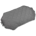 Klymit Luxe Pillow with Soft Luxurious Cover, Grey, X-Large