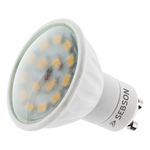 SEBSON® GU10 5W LED, Warm White, 35W Replacement for Light Bulb, 380lm, 110º Beam Angle