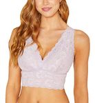 NEVER1385 Cosabella Never Say Never Curvy Longline Bralette - NEVER1385 Tuscan Lavender