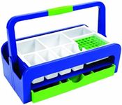 Heathrow Scientific HS2200B Blood Collection Tray with Drawer and Folding Handle, Lightweight, Disposable Inserts Included