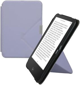 kwmobile Étui Compatible avec Tolino Vision 1/2 / 3/4 HD Coque - Étui à Rabat magnétique Tablette eReader Similicuir - Lavande