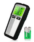 5 in 1 Stud Finder Wall Scanner, Electronic Wall Detector with LCD Display & Audio Alert, Center Finding Sensor for Wood, AC Wire, Metal Studs, Joist, Pipe & Cable Detection