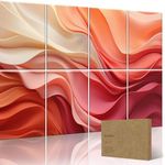 HushHues 8 Pack Art Acoustic Panels