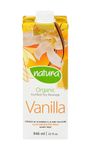 NATURA Fortified Soy Milk - Vanilla - Organic & Gluten Free - Dairy Free - Vegan - Shelf Stable - Plant Based Beverage - Non-GMO - Made in Canada | 946ml