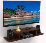 VIBE HEAVEN VOLDMART Setup Box Stand/Set up Box Stand/Wooden Tv Cabinet Wall Shelves,tv Cabinet for Living Room 50 inch/tv Cabinet for Living Room Wooden//