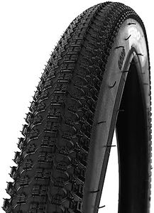 FITTOO Bike Bicycle Tire, Mountain Bike Rubber Tire, 27.5in, Great Traction, Fast Rolling, Long Lasting, Black with carbon steel beads