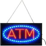 E Onsale ATM LED Neon Light Open Sign With Animation On/off and Power On/Off two Switchs for Business ATM L86