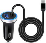 USB C Car Charger, 3.4A Fast Chargi