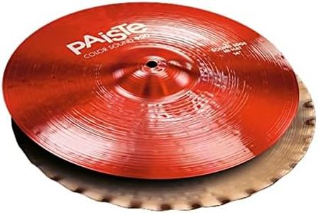 Paiste 14 Inches Color Sound 900 Red Sound Edge Hi-Hat Cymbals