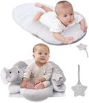 Lovvie & Joy 2-in-1 Tummy Time Mat 