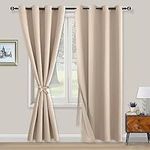 XWZO Blackout Curtains Window Drape